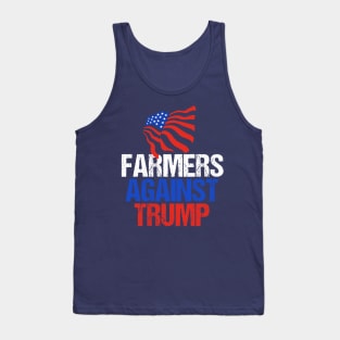 Farmers Against Donald Trump Tank Top